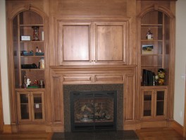 Fireplace with Built-Ins Fireplace with Built-Ins